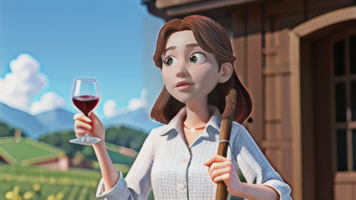 高地の畑と冷涼な気候