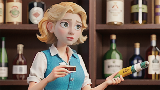 控えめな泡とアルコール