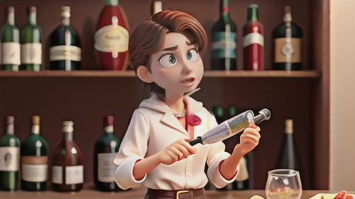 開栓前のひと手間