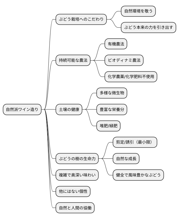 ぶどう栽培へのこだわり